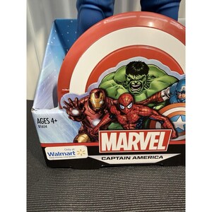 Figurine articulée Hasbro Marvel Avengers Captain America 20 pouces 2015 Exclusivité Walmart image 3