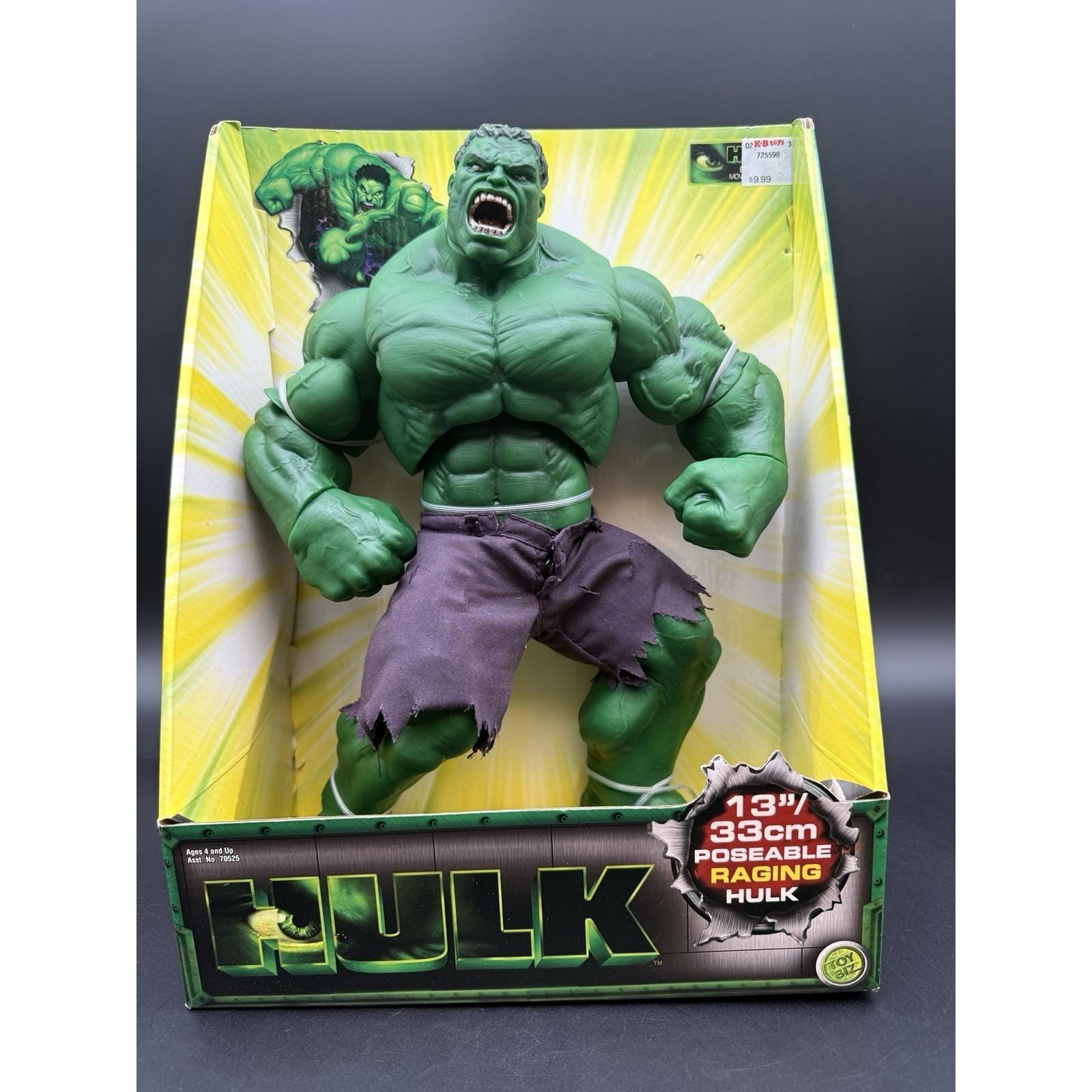【未開封】ハルク (2003年映画版) フィギュア hulk 当時2003年のハルク映画タイイングッズが大好きでした。 とても