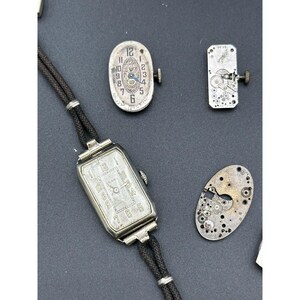 Wrist Watch Movement lot of 25 Elgin Bulova Steampunk Mechanical Swiss image 11