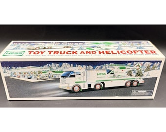 Camion jouet et hélicoptère Hess 2006 - Neuf dans la boîte