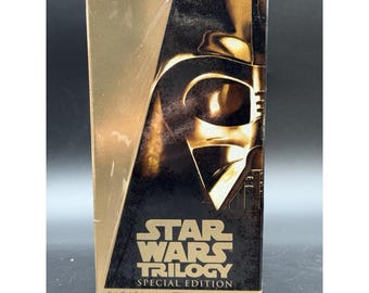 Caja sellada en VHS de la edición especial de 1997 de la trilogía de Star Wars