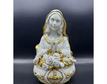 Figurine statue boîte à musique Franklin Mint - Ave Maria