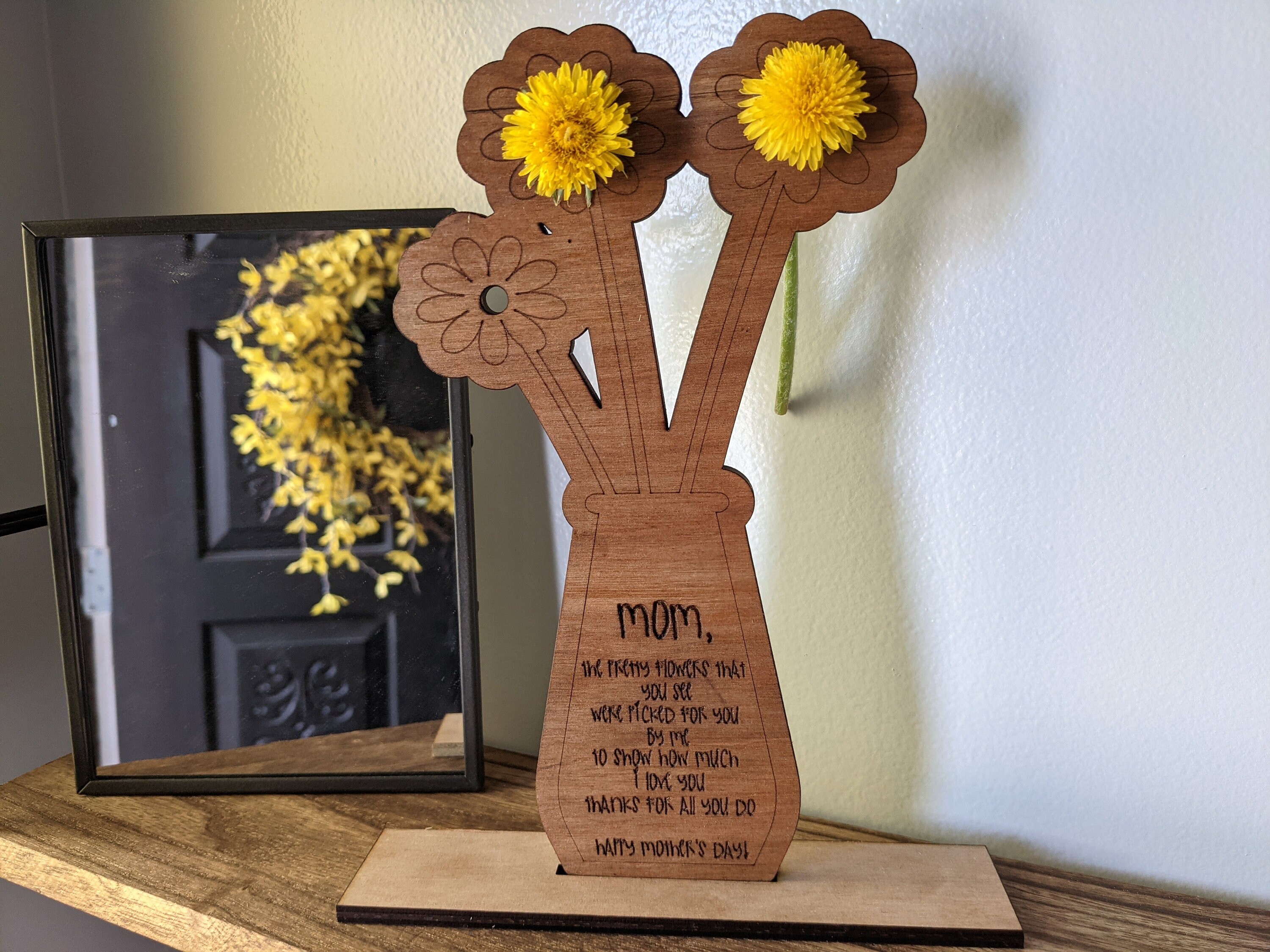 Mother's Day Flower Holder Mother's Day Gift Etsy