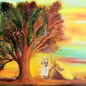 Grishma • Radha Krishna Painting