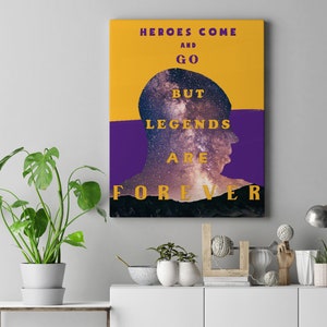 Kobe Bryant Poster - Kobe Poster - Kobe Bryant Printable Poster - Digital Download - Digital Art - Lakers Wallpaper - Instant Download