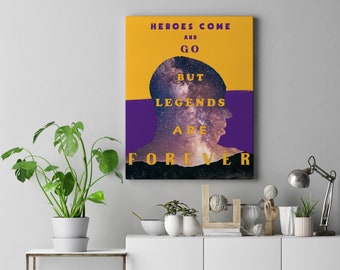 Póster de Kobe Bryant de los Lakers (Descarga digital)