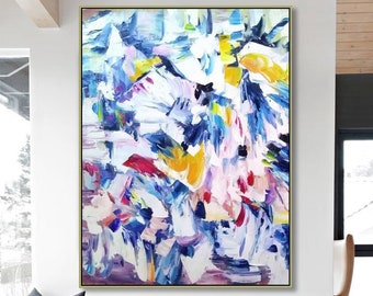 Abstract painting, Original painting, Hand painted canvas art, Wall Art painting, Home decor painting, Large abstract painting, Abstract art
