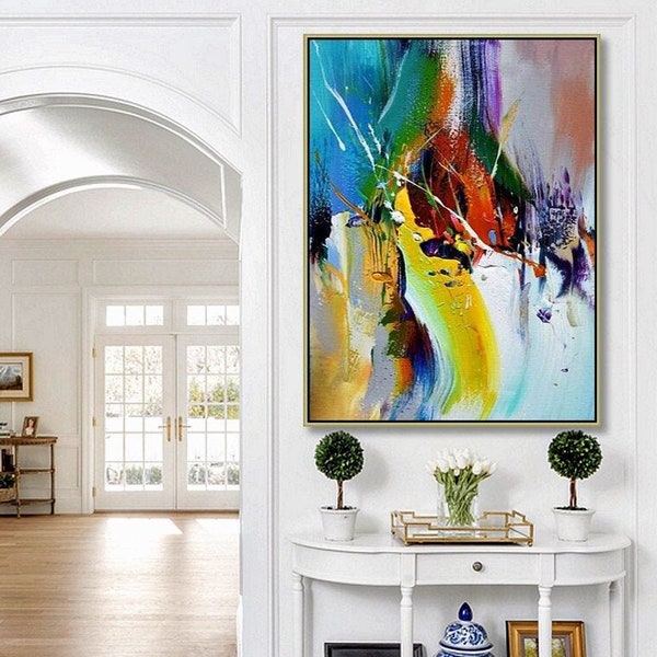 Original abstract painting, Hand painted original art, Large abstract painting, Contemporary Abstract art, Extra large abstract wall art