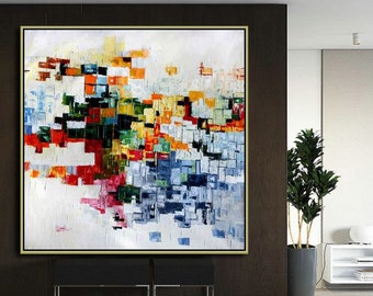 Abstract painting, Original oil painting, Hand painted canvas art, Wall Art painting, Home decor painting, Custom abstract art, Modern art