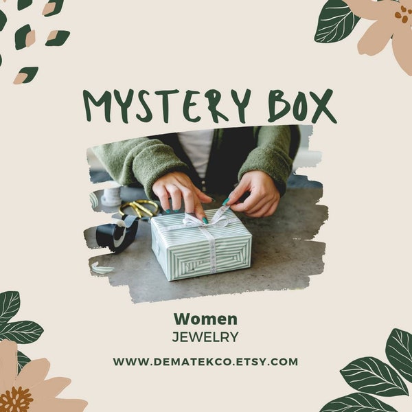 Jewelry Mystery Box, Surprise Box, Mystery Grab Bag, Treasure Jewelry Box, Mysterious Box, Surprise Gift