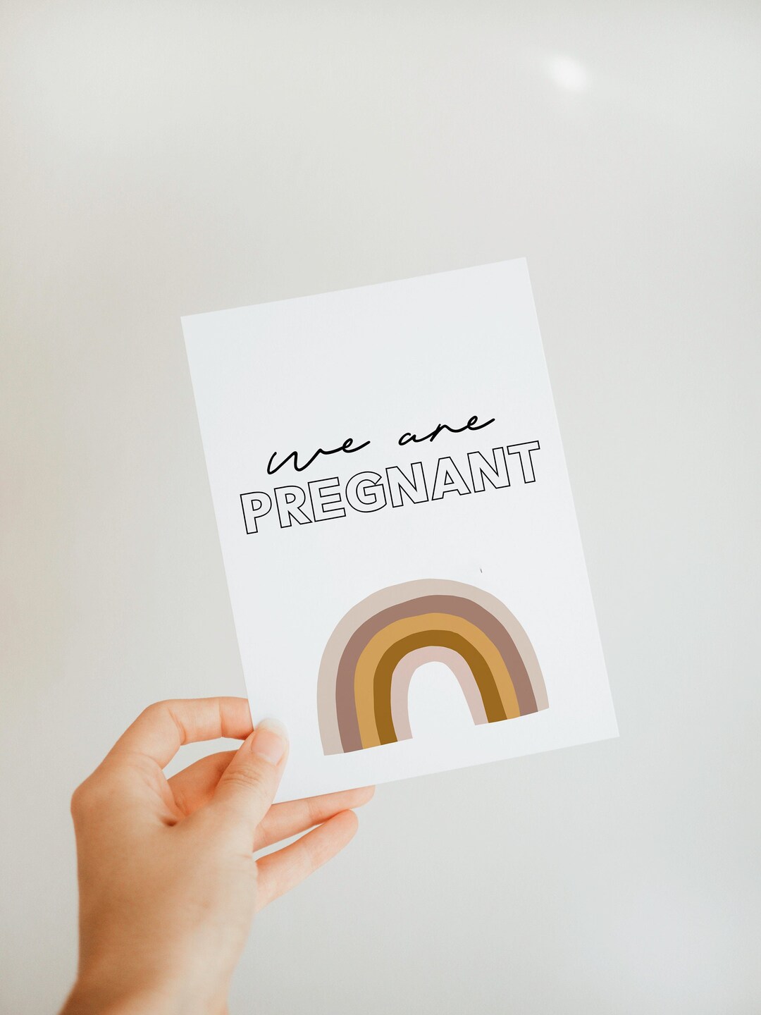 Printable Pregnancy Milestone Cards. Pregnancy Announcement Cards, Rainbow Pregnancy Milestone ...