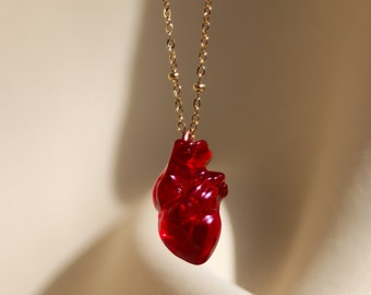 Anatomical Heart Necklace