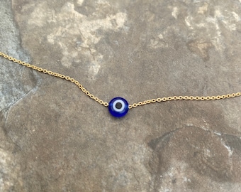 Evil Eye 14k Gold Filled Necklace