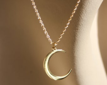 Crescent Moon Necklace