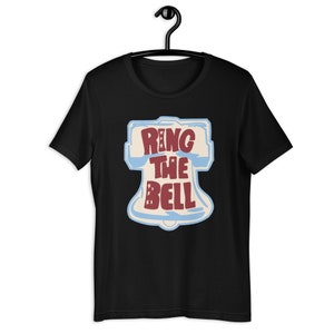 Philadelphia ring the bell Phillies Unisex staple eco t-shirt