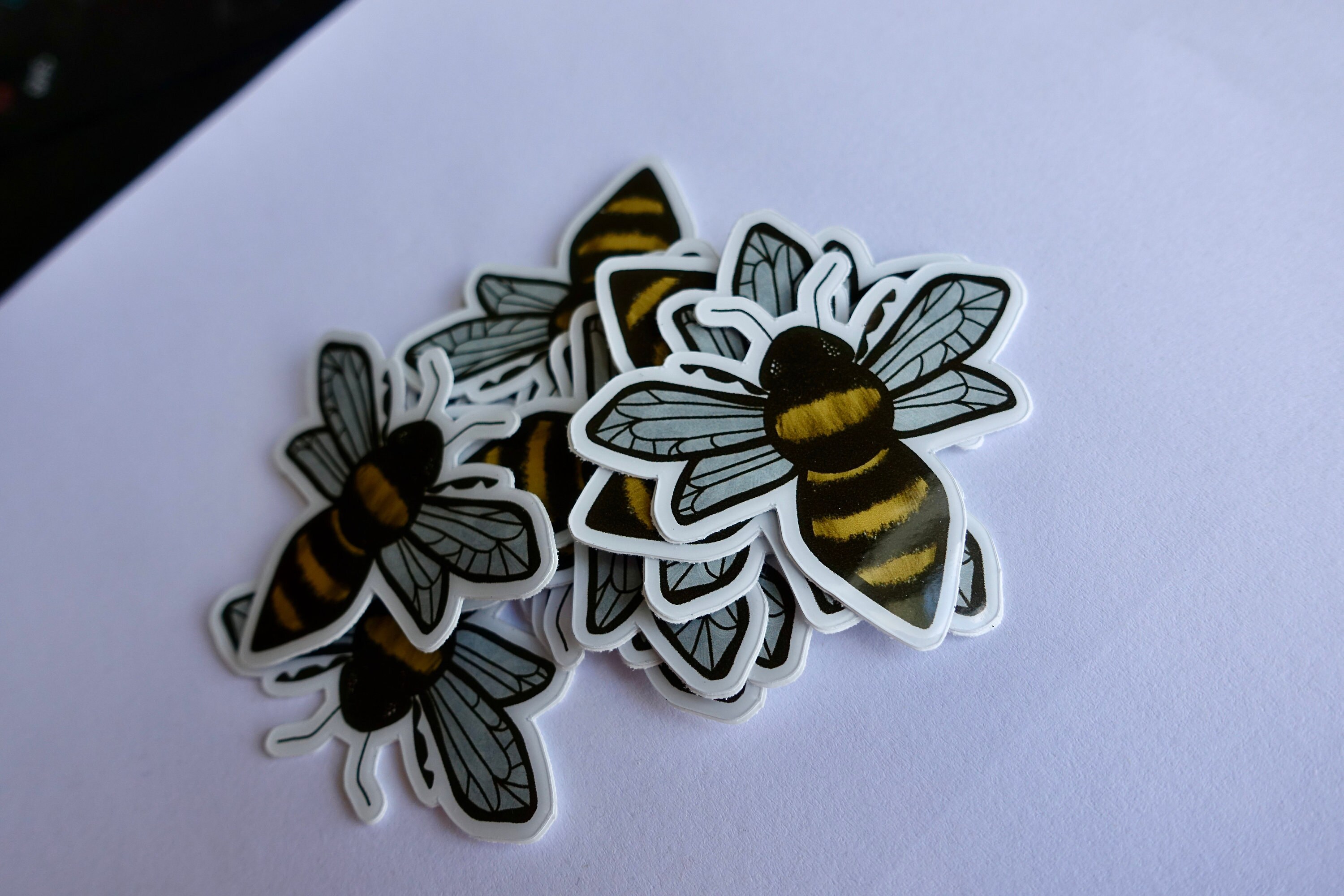 Bee Sticker - Etsy