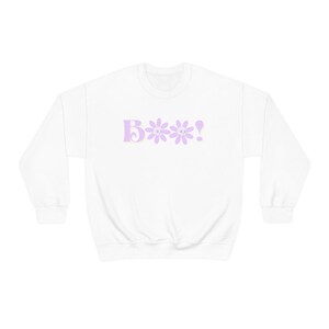 Boo halloween, fall, Unisex Heavy Blend Crewneck Sweatshirt