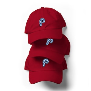 Philadelphia red and blue baseball Dad hat