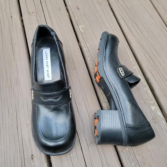 Vintage 90s Y2k Black Faux Vegan Leather Lower East Side Punk