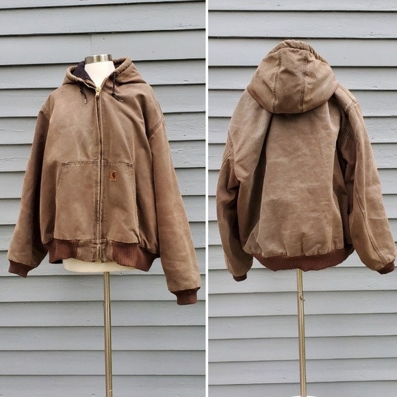 Vintage 90s Y2k Carhartt J140 Chestnut Brown Duck Canvas Vintage 90s Y2k Carhartt J140 Chestnut Brown Duck Canvas