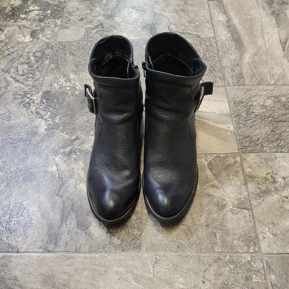 Vintage 90s Y2k Durango Black Leather 6 display picture 2