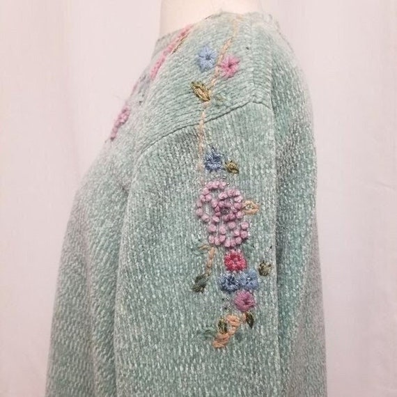 Vintage 90s y2k Alfred Dunner Pastel Kawaii Flora… - image 6