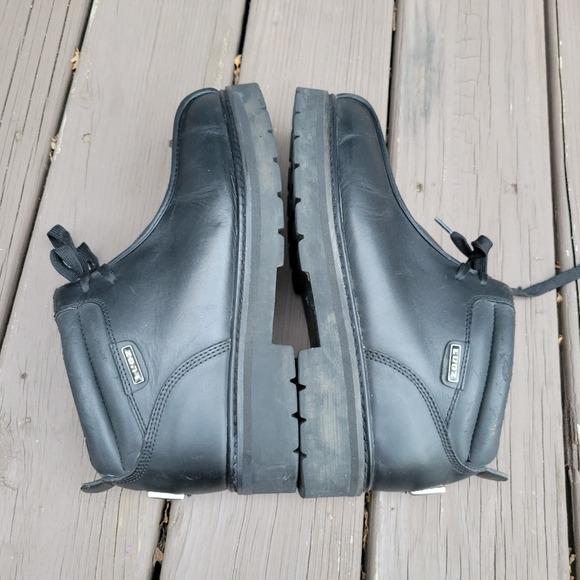 90s vintage スタッズハーネスブーツ 黒24cm 37.5 y2k Vintage 90s Y2K Destroy Platform Block Heel Black Brown Leather