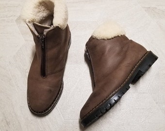 Blondo leather and shearling zipped winter boot size 8.5 Blondo | Shoes | Blondo Leather And Shearling Zipped Winter  main image 3