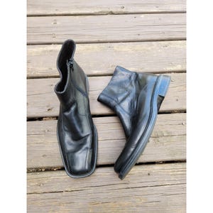 Vintage Side Zip Boots Men - Etsy