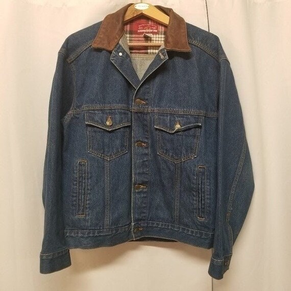 Vintage Marlboro Miles County Store Denim Jean Tr… - image 1