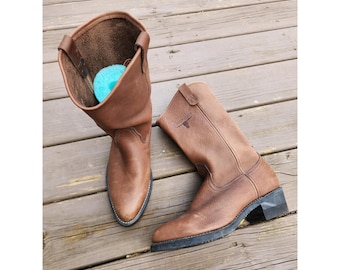 vintage Mason Western USA製 ペコスブーツ ウエスタン Mens 9.5