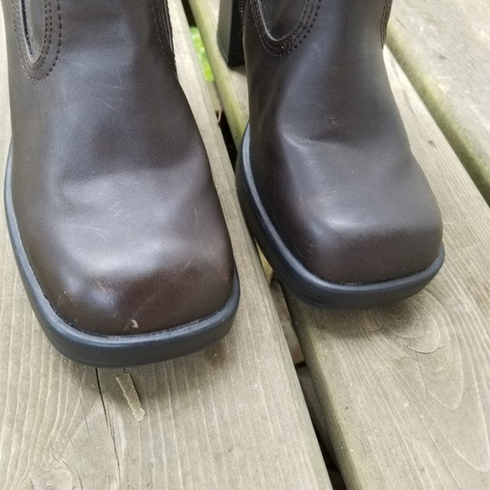 Vintage Bratz 90s y2k Skechers Chunky Heel Platform Boots 8 | Etsy