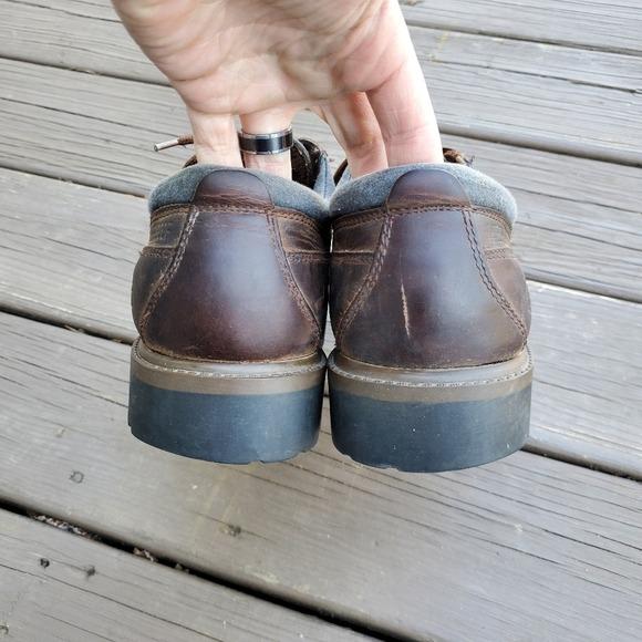 Vintage 90s y2k Skechers Bratz Brown Oiled Leather Chunky Heel Oxford Jammers 11 SKECHERS × Vintage Vintage 90s y2k Skechers Bratz Brown  main image 4