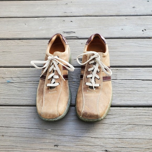 Vintage 90s Y2k Skechers Tan Brown Nubuck Suede Leather  display picture 3