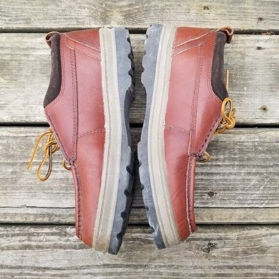 Vintage 90s Y2k Bass Moc Toe Moccasin Boat Shoes Waterproof  display picture 1