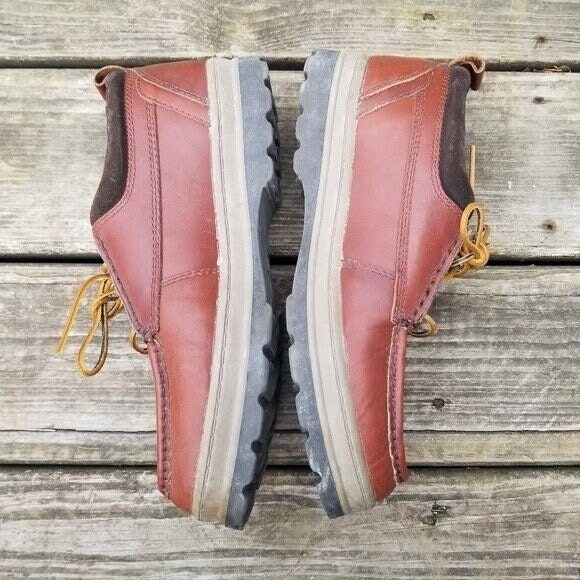 Vintage 90s Y2k Bass Moc Toe Moccasin Boat Shoes Waterproof  display picture 1
