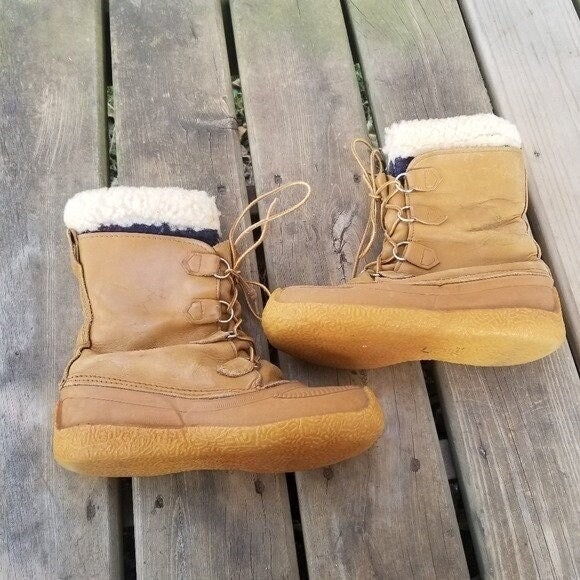 Vintage Sorel Kaufman Chugalug Winter Snow Boots Buff  display picture 3