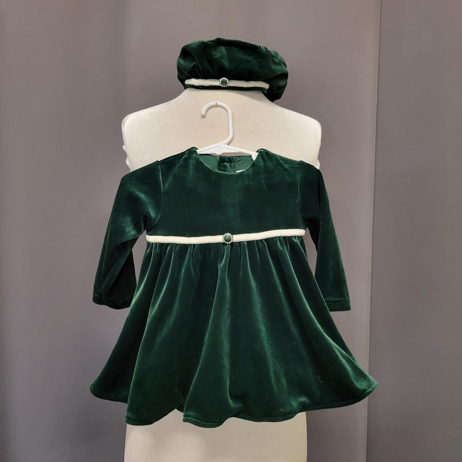 Robe Rétro Pour Bébé Fille Leurs Plumes - Neuve Avec étiquettes - Coton - Imprimé Floral