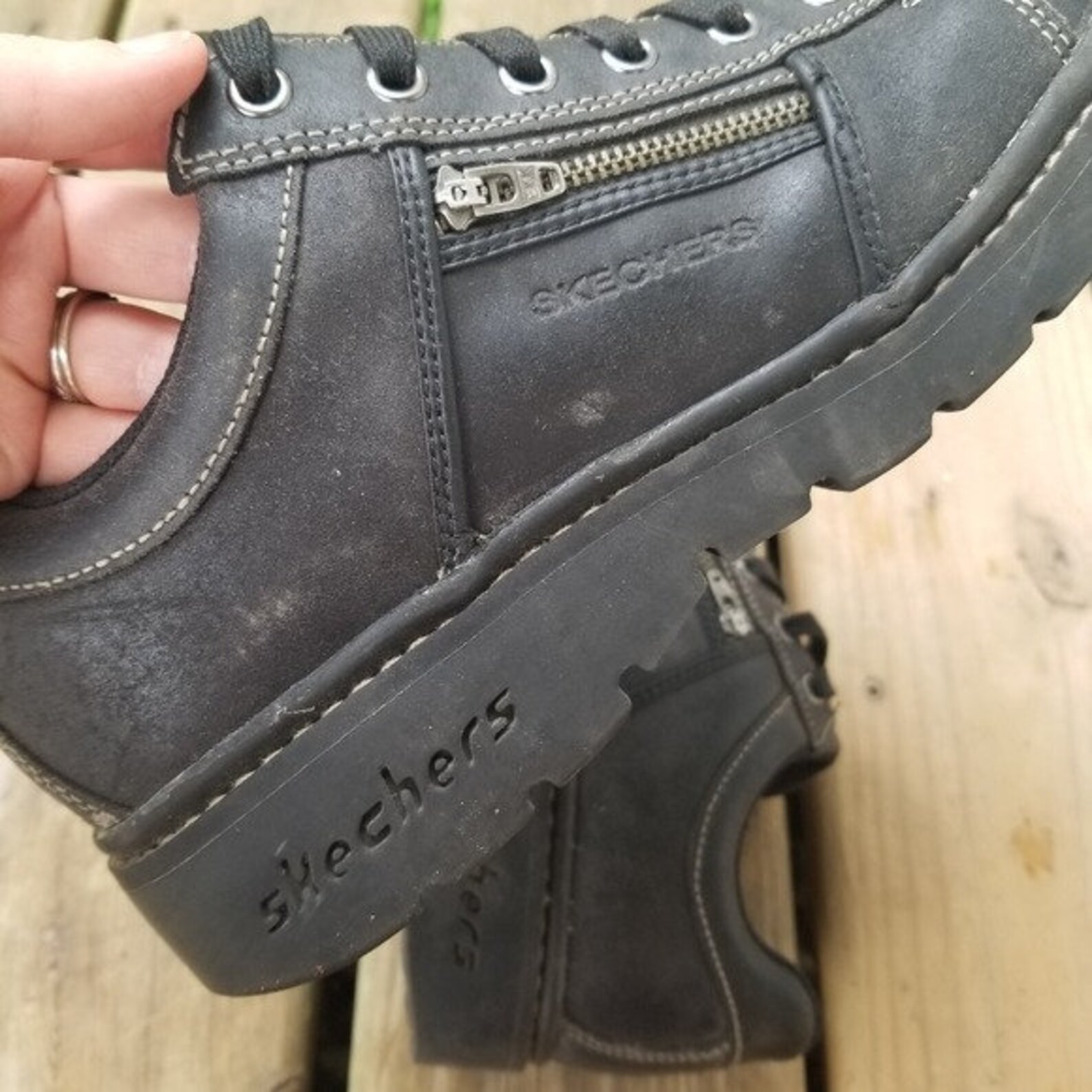 vintage 90s platform skechers