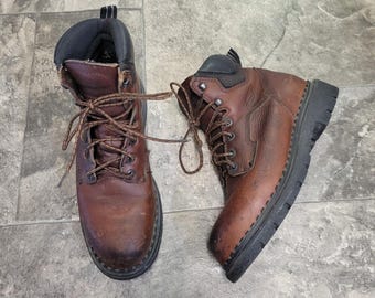 Vintage 90s Y2k Red Wing Shoes 2406 Supersole 6
