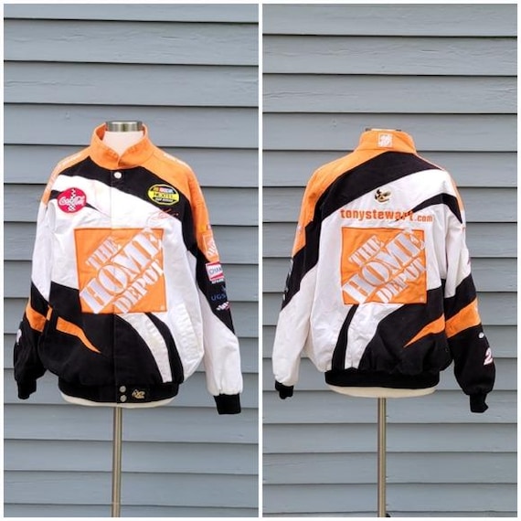 Vintage 90s Y2k Chase Authentics Tony Stewart Home Depot Nascar
