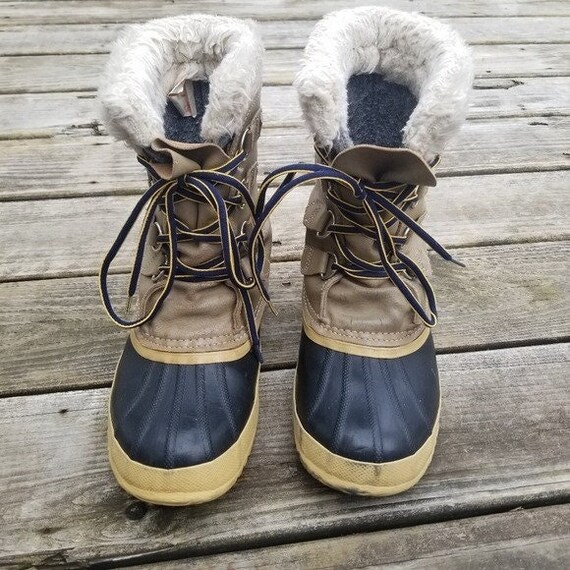Vintage 90s Y2k Sorel Manitou Iconic Winter Snow Duck Boots  display picture 1