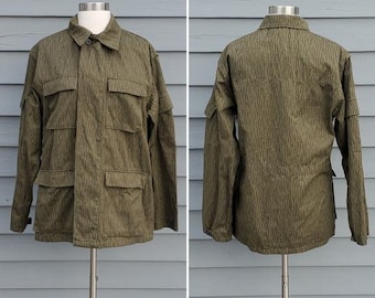 Vintage - 70s East German Army Track Jacket - Sun Faded NVA