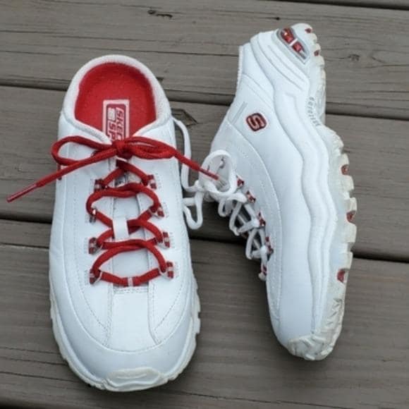 90s Skechers Platform Sneakers Y2k