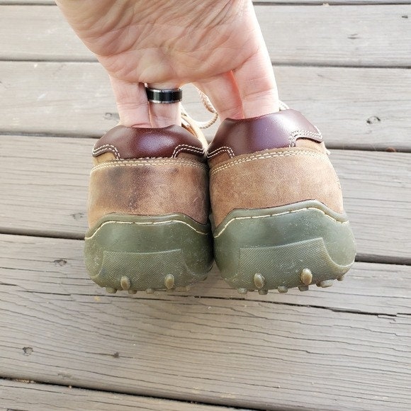 Vintage 90s y2k‎ Skechers Tan Brown Nubuck Suede Leather Bicycle Casual Shoes 9 Vintage 90s Y2k Skechers Tan Brown Nubuck Suede Leather  main image 4