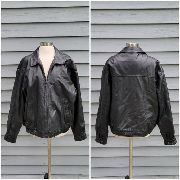 Croft barrow leather jacket - Etsy 日本
