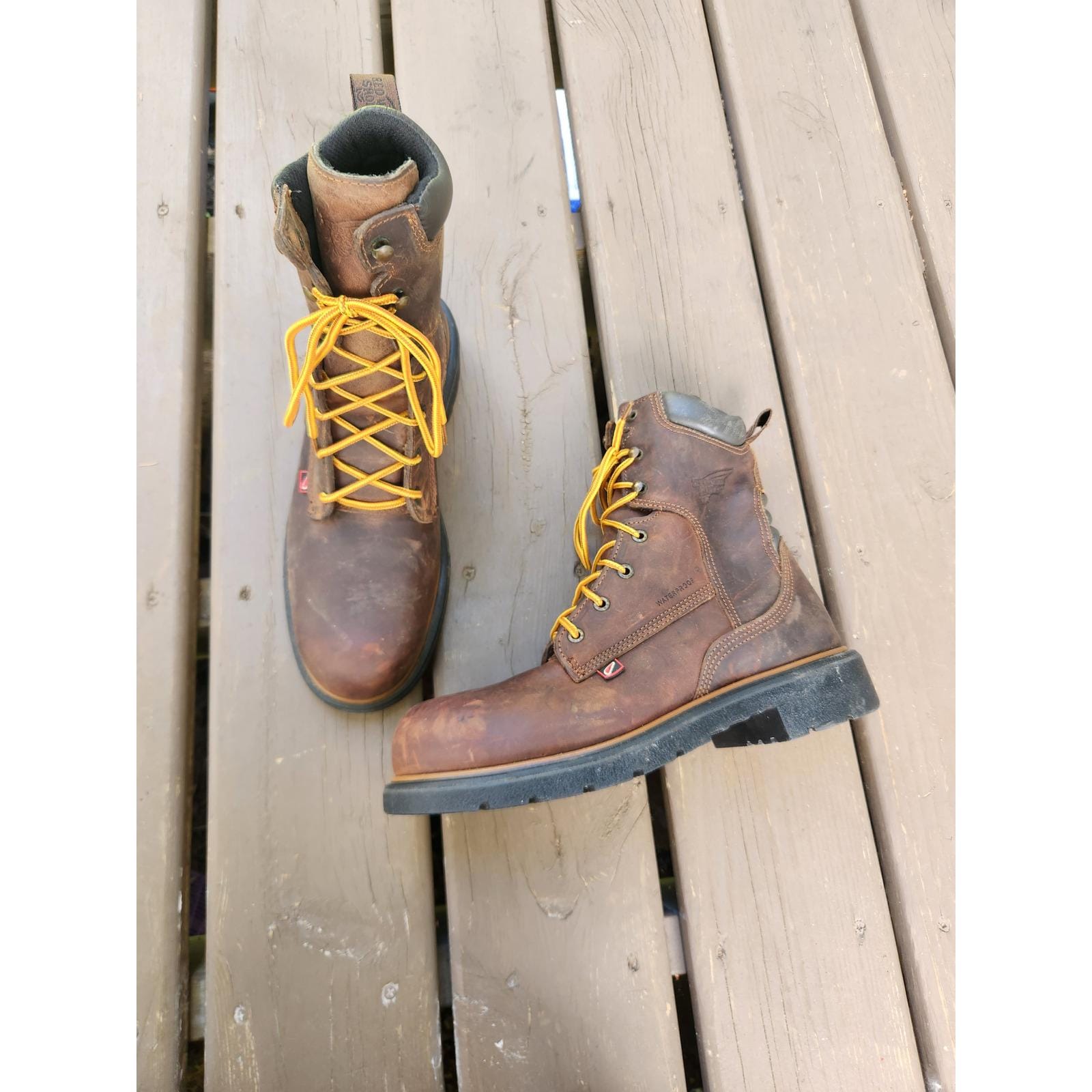 Buy Red Wing Dynaforce 903 Work Boots Brown Oiled Leather 