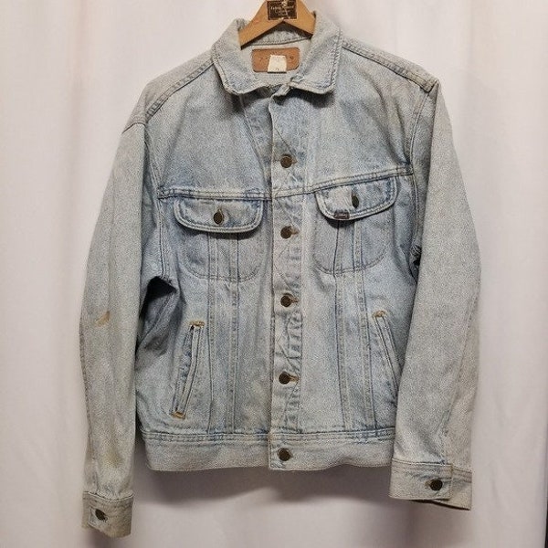 Grunge Denim Jacket - Etsy