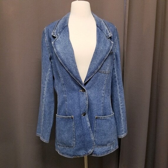 Vintage 90s Y2k Denim Jean Jacket 