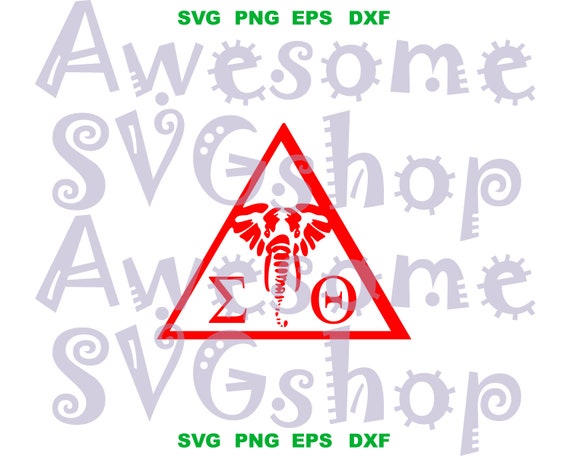 Free Free 208 Elephant Svg Delta Sigma Theta SVG PNG EPS DXF File